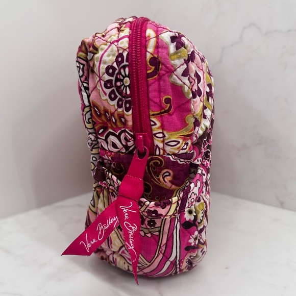 Vera Bradley - Very Berry Paisley - Medium Cosmetic Bag - Retired Pattern - Picture 3 of 8